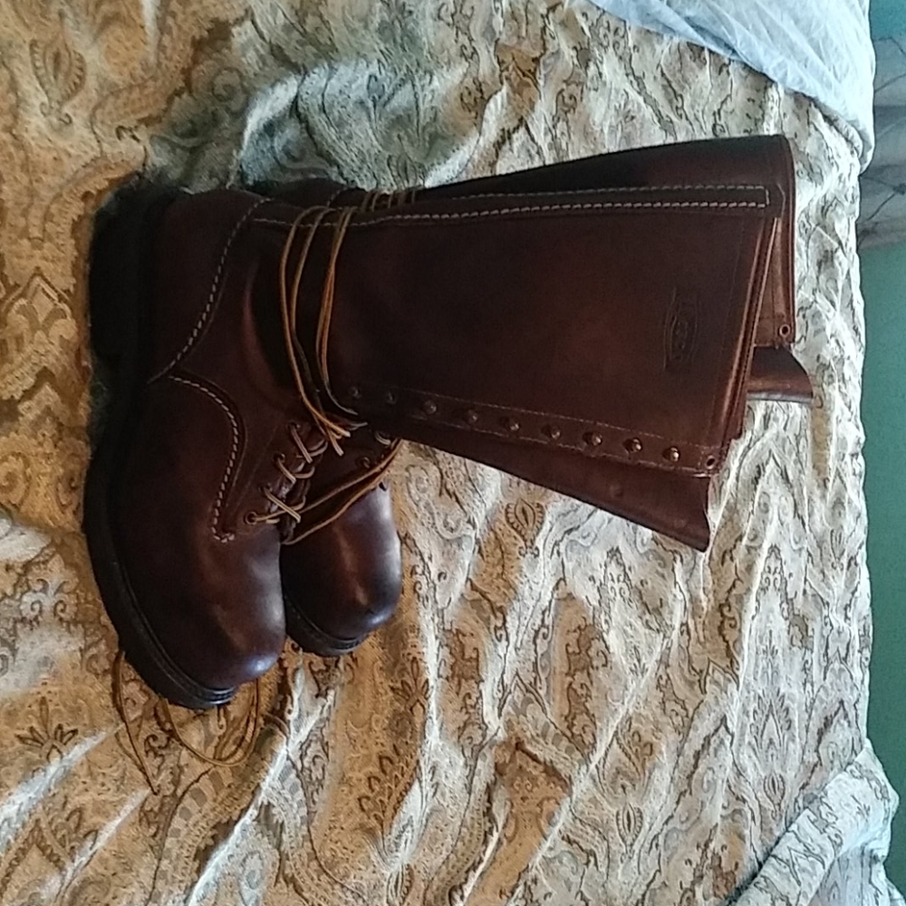 Climbing boot lineman boots
